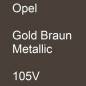 Preview: Opel, Gold Braun Metallic, 105V.